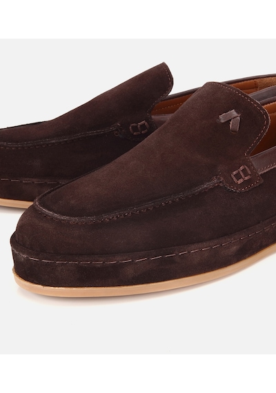 Hotiç Erkek Süet Deri Kahverengi Yüksek Tabanlı Günlük Loafer 02ayh319720a480 02ayh319720a480