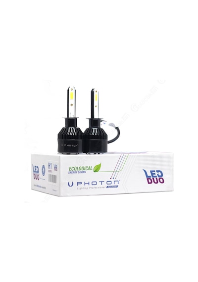 Photon Duo Serisi Led Headlight Beyaz Işık 12V Led Xenon H1