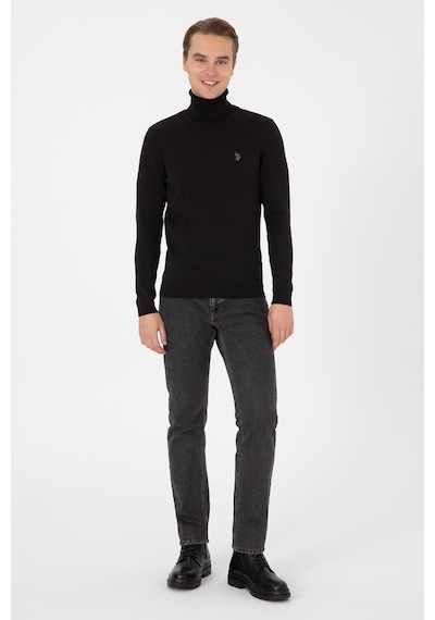 U.s. Polo Assn. Erkek Siyah Kazak /triko 50313640-vr046 Siyah