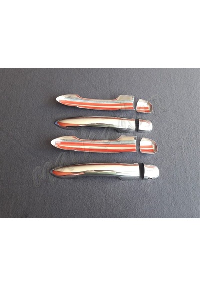 Markadan Renault Megane 2 Krom Kapı Kolu 2004-2010 4 Kapı Paslanm
