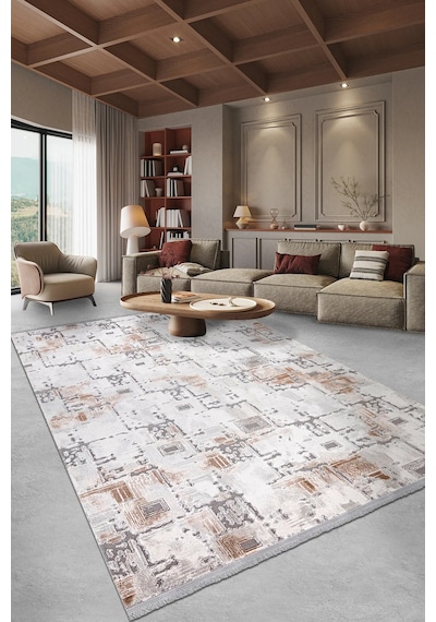 Youdayhomecollection Valoria Model Halı 200x200 Renkli