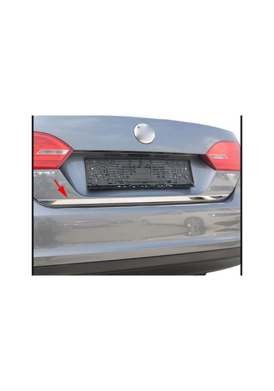 Volkswagen Jetta Formlu Krom Bagaj Alt Çıta 2011-2014 Paslanmaz Ç N11.2223