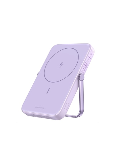 Ugreen Uno Magsafe Wireless 5.000 Mah 20w Hızlı Şarj Powerbank, Mor, 35606 Mor