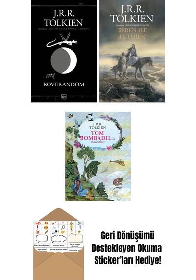 Roverandom Siyah Kapak + Beren İle Luthien + Tom Bombadil İn Maceraları Özel Ciltli Baskı