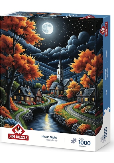 Art Puzzle Hazan Gecesi 1000 Parça Puzzle