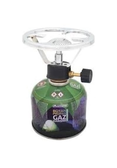 Set Portatif Siboplu Kartuş Ocak - 230gr.tüp Seti 5545 Gri