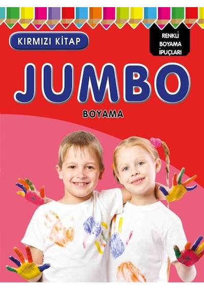 Jumbo Boyama - Kırmızı Kitap- Parıltı Yayınları