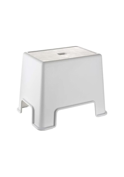 Primera Lüks Banyo Taburesi Beyaz