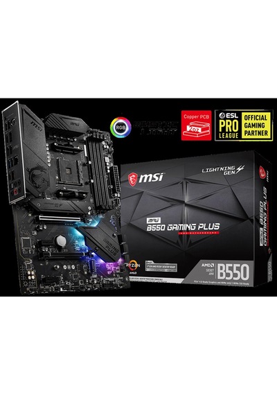 Msı Mpg B550 Gamıng Plus Ddr4 4400 Oc Mhz Atx Am4-44270