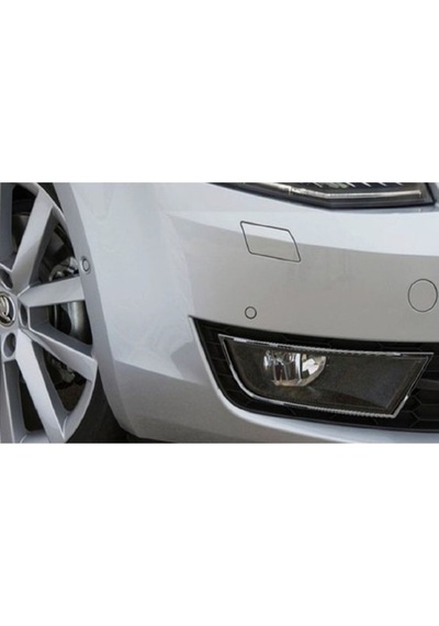 Skoda Octavia A7 Uyumlu Sis Çerçevesi 2 Parça 2013-2017 Paslanmaz Krom