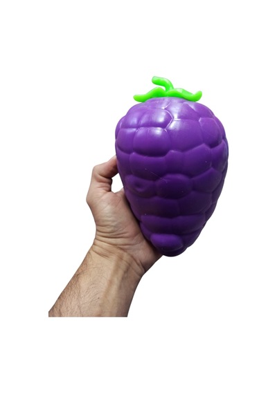 Üzüm Squishy Dev Boy Stres Oyuncağı 18 Cm Yumuşak Sıkmalı Yavaş Yükselen Sukuşi