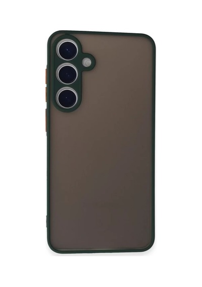 Galaxy S24 Kılıf Montreal Silikon Kapak - Yeşil