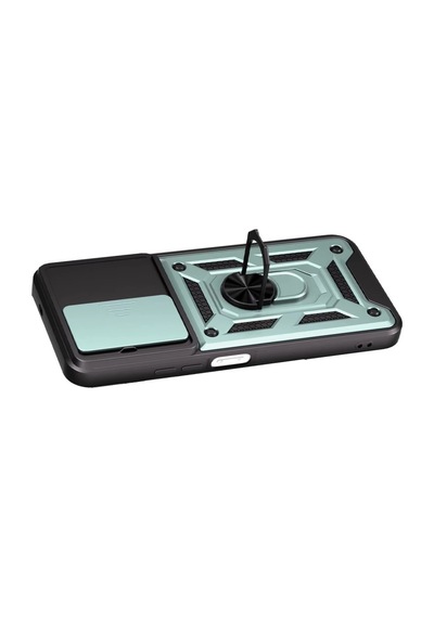 Xiaomi Redmi 15c 4g Pars Lens Yüzüklü Silikon - Yeşil