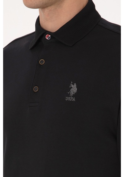 U.s. Polo Assn. Erkek Siyah Sweatshirt 50307692-vr046 Sıyah