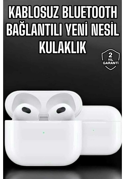 Bluetooth Kulaklık 3.nesil Kablosuz Uzun Pil Ömrü Dokunmatik Kontrol Yeni Nesil Diğer
