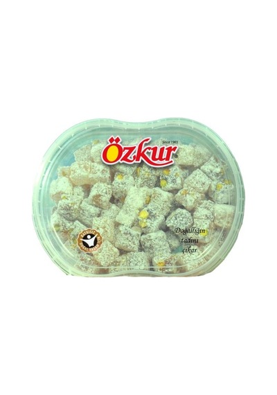 Özkur Hindistan Cevizli Antep Fıstıklı Lokum 500 G
