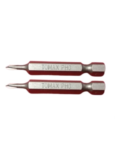 Tomax Yıldız Mıknatıslı Bits Uç Ph0 X 50 Mm 2 Adet