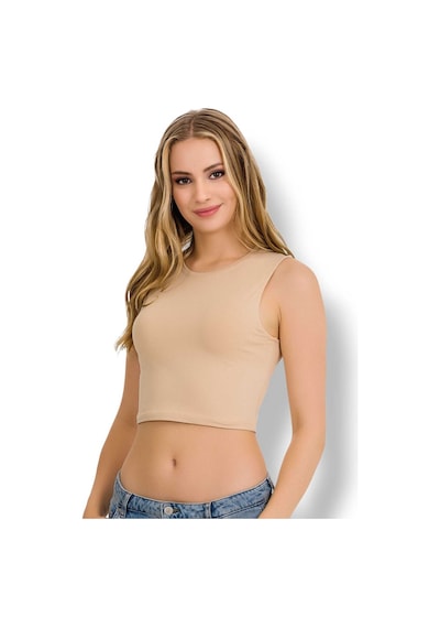 Fanilam İlke Kadın Elestan Kolsuz Crop -pamuklu Şık Ve Rahat Yarım Atlet Body 2 Adet Beyaz+ten Fanilam İlke Kadın Elestan Kolsuz Crop -pamuklu Şık Ve Rahat Yarım Atlet Body 2 Adet Beyaz+ten