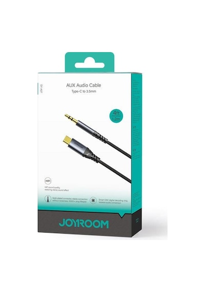 Joyroom Ses Transfer Aux Ses Kablosu Typ-c'den 3.5mm