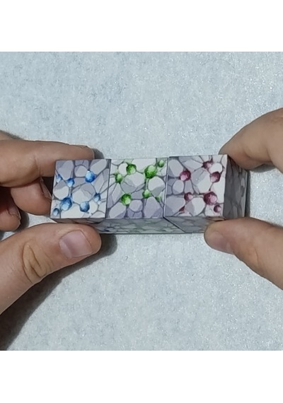 Megacraft 9 Parça Zümrüt Kızıltaş Elmas Blok