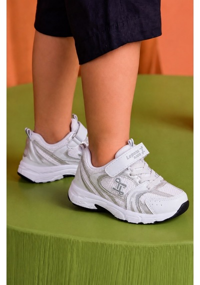 Nstil Günlük Unisex Çocuk Spor Ayakkabı Cırtlı Lastik Bağcık Desenli Rahat Hafif Taban Sneaker 180 Gümüş Nstil Günlük Unisex Çocuk Spor Ayakkabı Cırtlı Lastik Bağcık Desenli Rahat Hafif Taban Sneaker 180 Gümüş