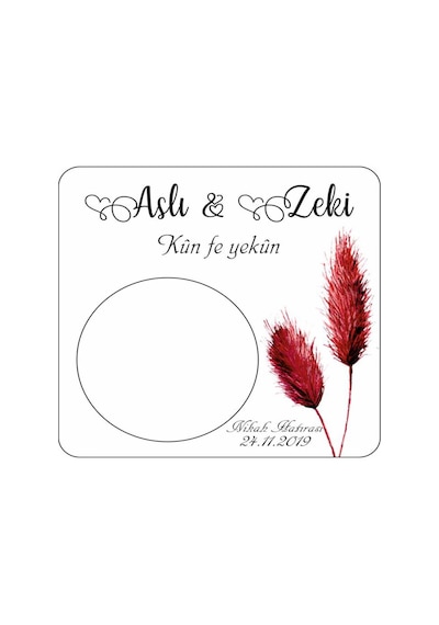 Duruatölye Ahşap Kare Mumluk Nişan - Kına - Nikah - Düğün Hediyelikleri (469143847)