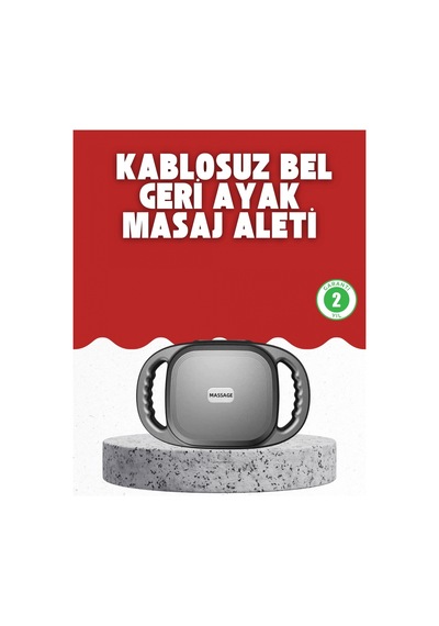 Fonksiyonlu Şarjlı Masaj Aleti 6 Başlık 2000 Mah Ergonomik Gövde