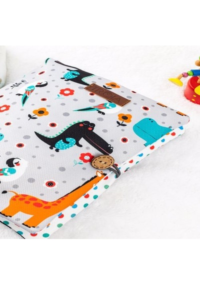 meditroia Bebek Alt Açma Bakım Çantası Organizer Animal meditroi Açık Gri