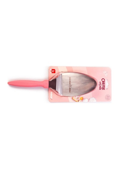 Pirge Creme Home Pembe Börek Servis Spatula 16 Cm Pembe