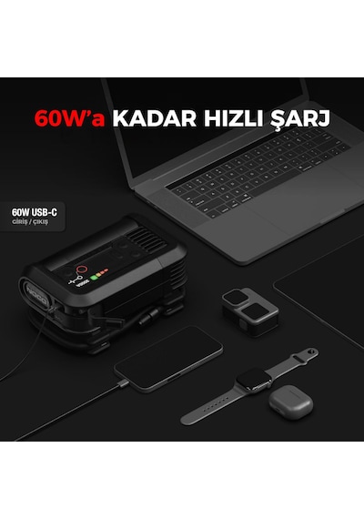 Noco Ax65 12v Lityum 2000amp Akıllı Akü Takviye + Pompa + Powerb