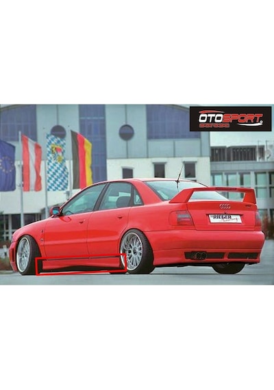 Audi A4 B5 Marşpiyel Sağ Sol Takım Fiberglass Boyasız