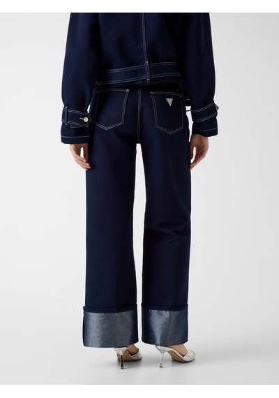 Guess Roll Regular Fit Kadın Jean Pantolon W6ra3gd6911 İndigo