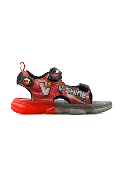 Vicco Felipe Çocuk Işıklı Sandalet 332.p25y.255-02 Siyah Siyah