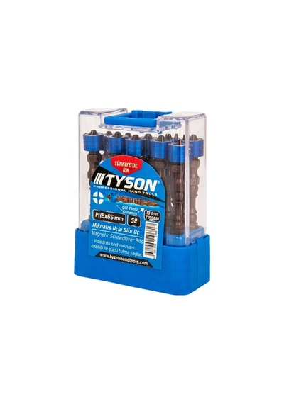 Tyson Bits Uç Ph 2x65 Mm Çift Yön 10 Adet