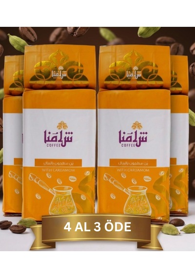 Şamna Kakuleli Kahve 200g 4 Al 3 Öde-1351 Türk Kahvesi