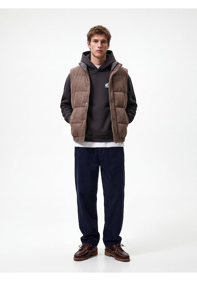 LTB Baggy Kadife Fitilli Lacivert Pantolon