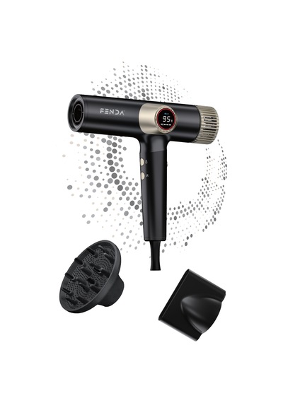 Fenda Professional Saç Kurutma Makinesi Siyah Fndsackr0009bl