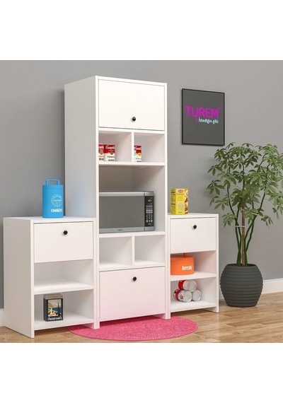 Ege Çok Amaçlı Dolap Mdf Sis Gri Ege Çok Amaçlı Dolap Mdf Sis Gri