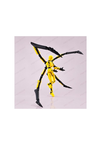 Robot Dummy 13 Spider Örümcek Robot Figür Eklemli Hareketli Pozlanabilir Oyuncak