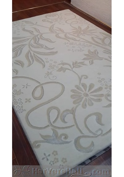 Eko Halı Jasmine Ds002 Saf Yün Salon Halısı 160X230 Cm