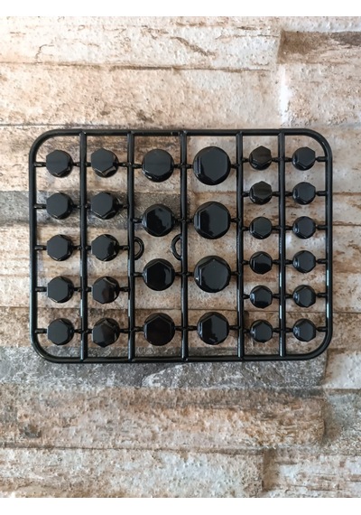 Vida Süsleme Kapağı Siyah Set