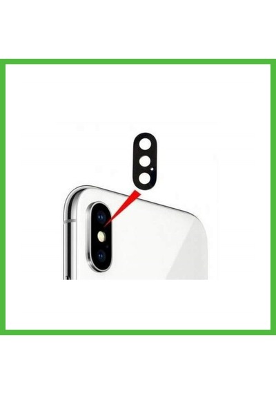 Vaveni Apple Uyumlu iPhone X Kamera Camı Seti Arz