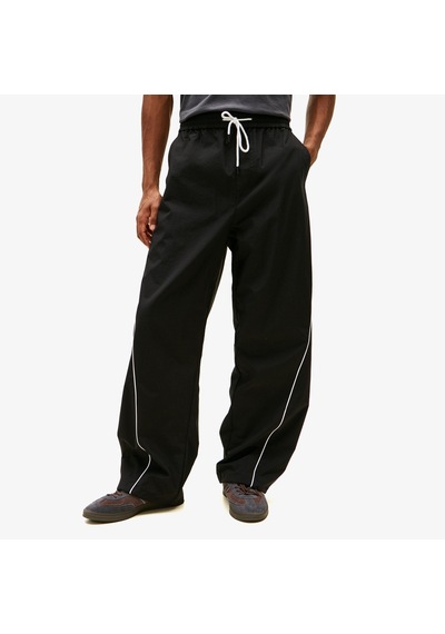 Tommy Hilfiger Theo Parachute Track Erkek Siyah Pantolon Dm0dm23111 Siyah