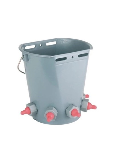 Kerbl Kuzu Oğlak Emzirme Kovası 8 Litre 5 Emzik 276