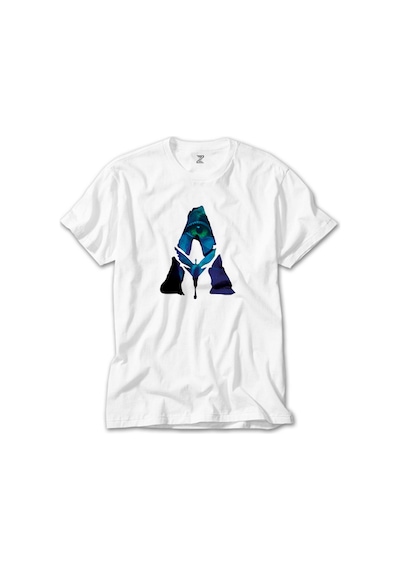 Avatar The Way Of Water Logo Beyaz Tişört Beyaz