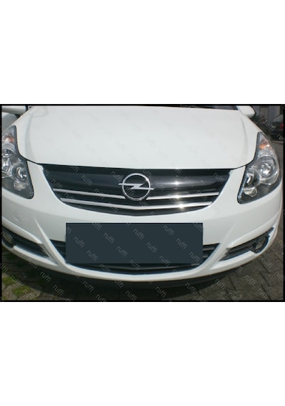 Opel Corsa D Krom Ön Panjur 3 Prç. 2006 - 2014 Arası P.Çelik Opel Corsa D Krom Ön Panjur 3 Prç. 2006 - 2014 Arası P.Çelik