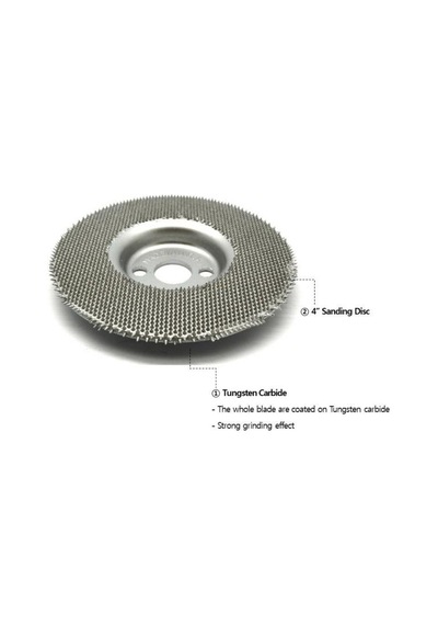 Manpa Mp21-17-22 Sanding Disc 100 Mm Ahşap Törpü Zımpara