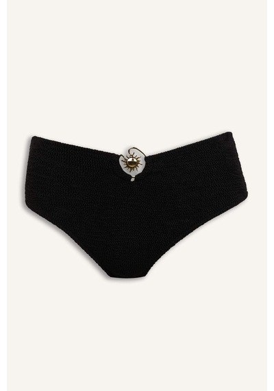 Defacto Regular Fıt Bürümcük Bikini Alt E0209ax26smbk81 Siyah-bk81