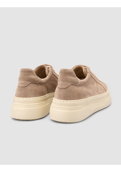 Krem Kadın Sneaker Ayakkabı Krem