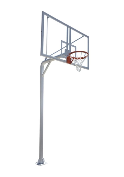 Dış Mekan Sabit Basketbol Potası Cam Panya, Ankaraj Dahil